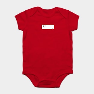 Fashion tweet Baby Bodysuit